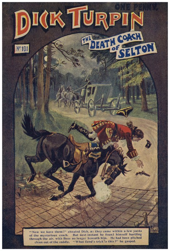 Dick Turpin (cor litho) de Robert Prowse Jnr