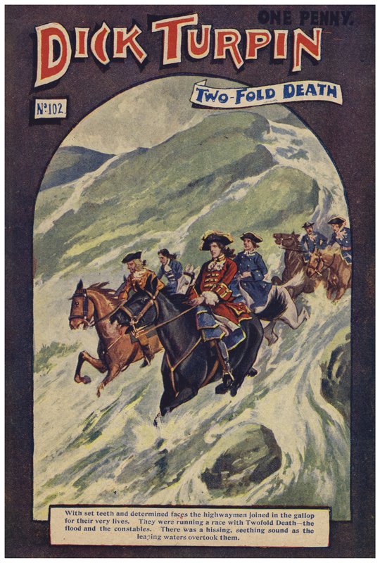 Dick Turpin (cor litho) de Robert Prowse Jnr