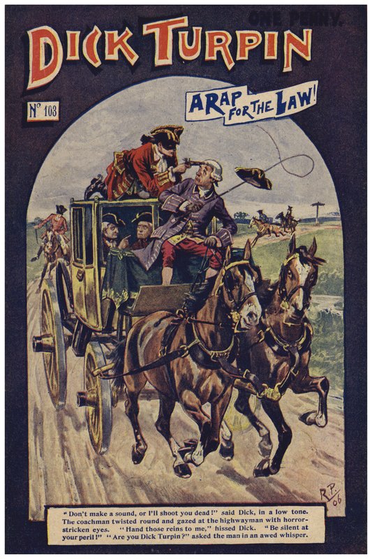 Dick Turpin (cor litho) de Robert Prowse Jnr