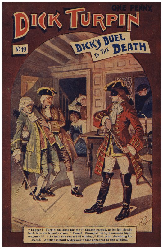 Dick Turpin (cor litho) de Robert Prowse Jnr