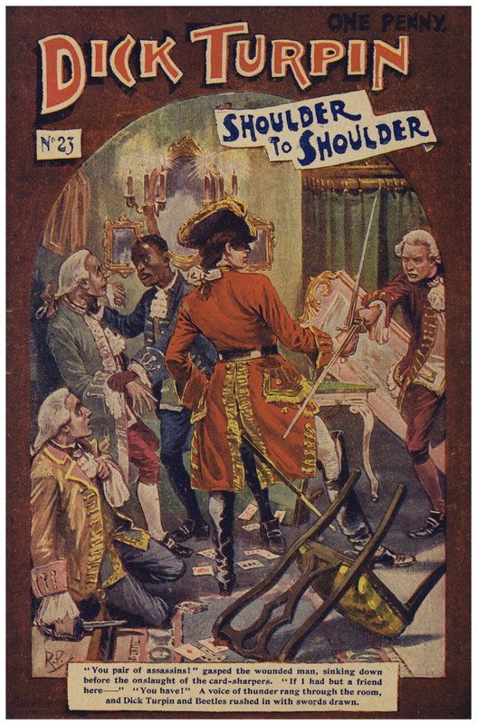 Dick Turpin (cor litho) de Robert Prowse Jnr