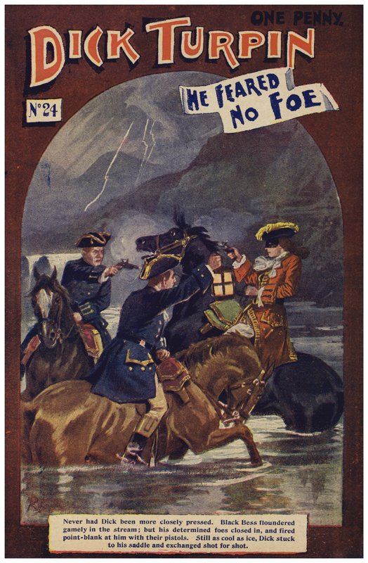 Dick Turpin (cor litho) de Robert Prowse Jnr
