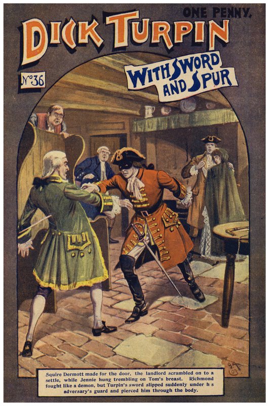 Dick Turpin (cor litho) de Robert Prowse Jnr