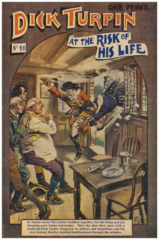 Dick Turpin (cor litho) de Robert Prowse Jnr