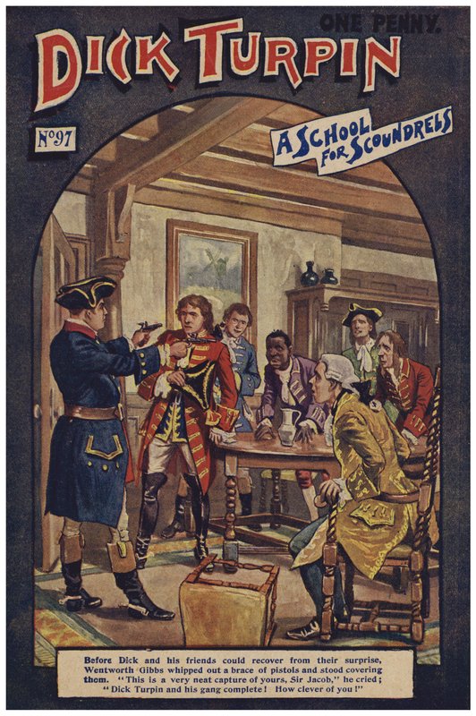 Dick Turpin (cor litho) de Robert Prowse Jnr
