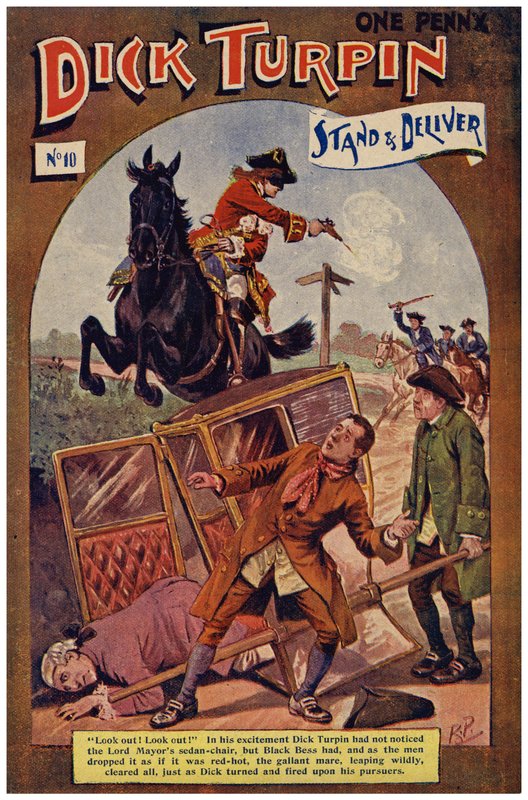 Dick Turpin (cor litho) de Robert Prowse Jnr
