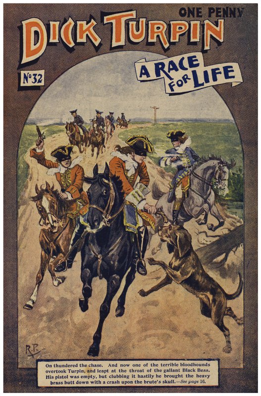 Dick Turpin (cor litho) de Robert Prowse Jnr