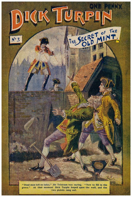 Dick Turpin (cor litho) de Robert Prowse Jnr