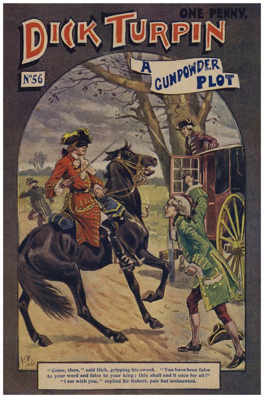 Dick Turpin (cor litho) de Robert Prowse Jnr