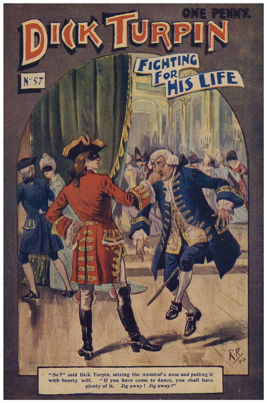 Dick Turpin (cor litho) de Robert Prowse Jnr