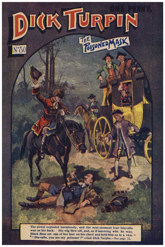 Dick Turpin (cor litho) de Robert Prowse Jnr