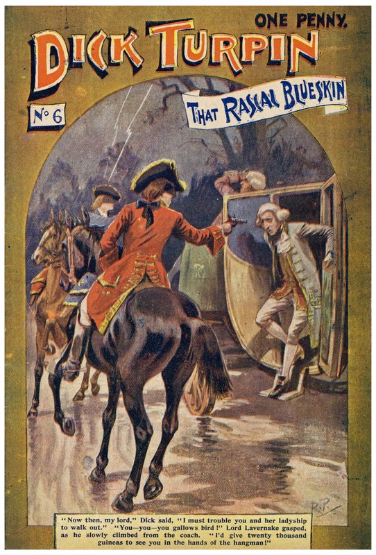 Dick Turpin (cor litho) de Robert Prowse Jnr