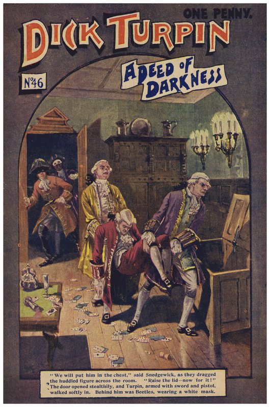 Dick Turpin (cor litho) de Robert Prowse Jnr