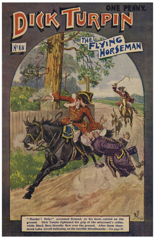 Dick Turpin (cor litho) de Robert Prowse Jnr
