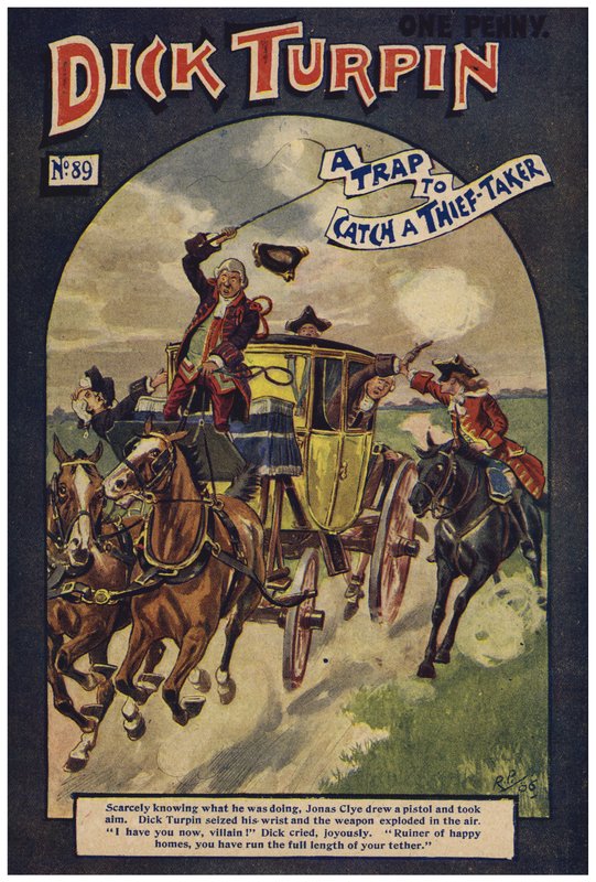 Dick Turpin (cor litho) de Robert Prowse Jnr