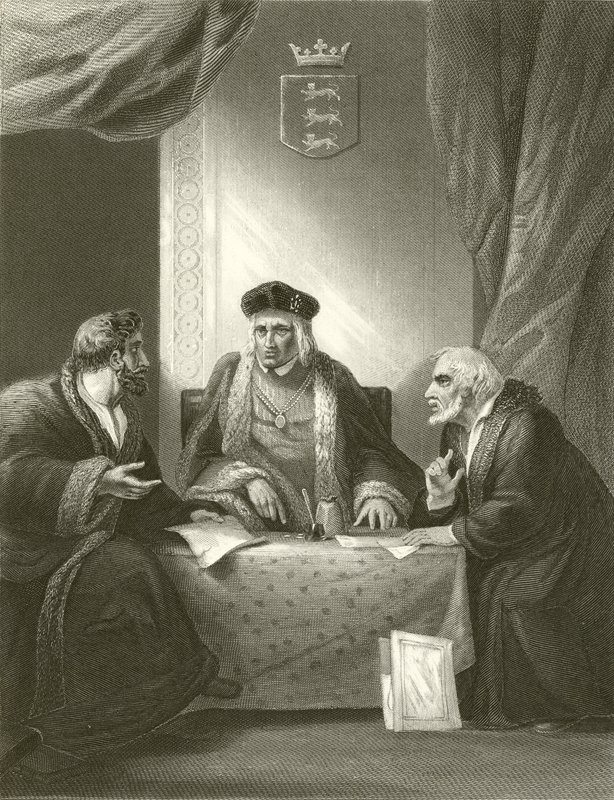 Henry VII com Empson und Dudley de Robert Smirke
