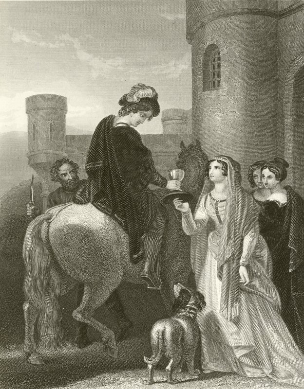Traição de Elfrida de Robert Smirke