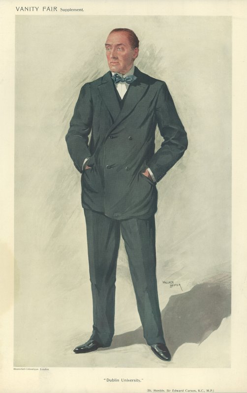 O excelentíssimo Senhor Edward Carson de Robert Wallace Hester