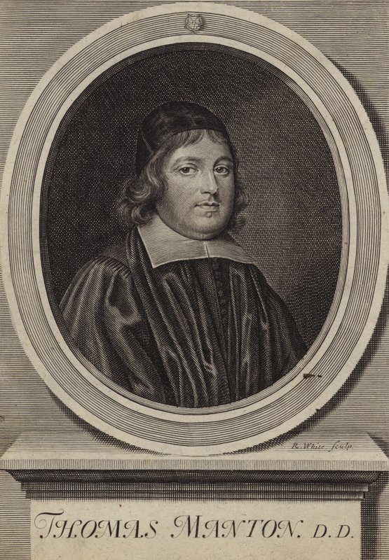Thomas Manton, clérigo puritano inglês (gravura) de Robert White