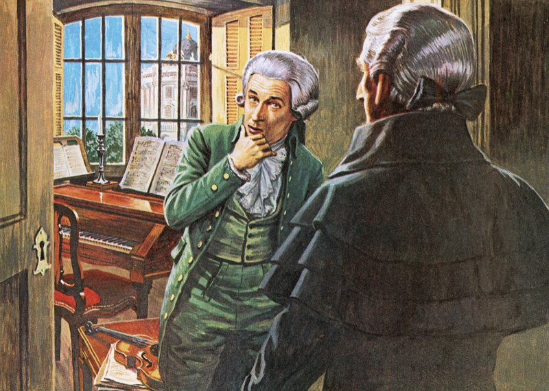 Mozart e o misterioso desconhecido de Roger Payne