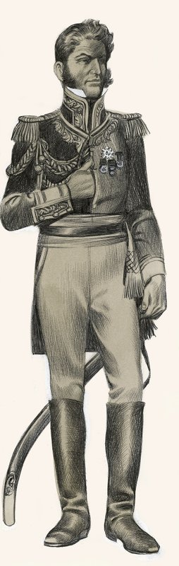 António Lopez de Santa Anna de Ron Embleton