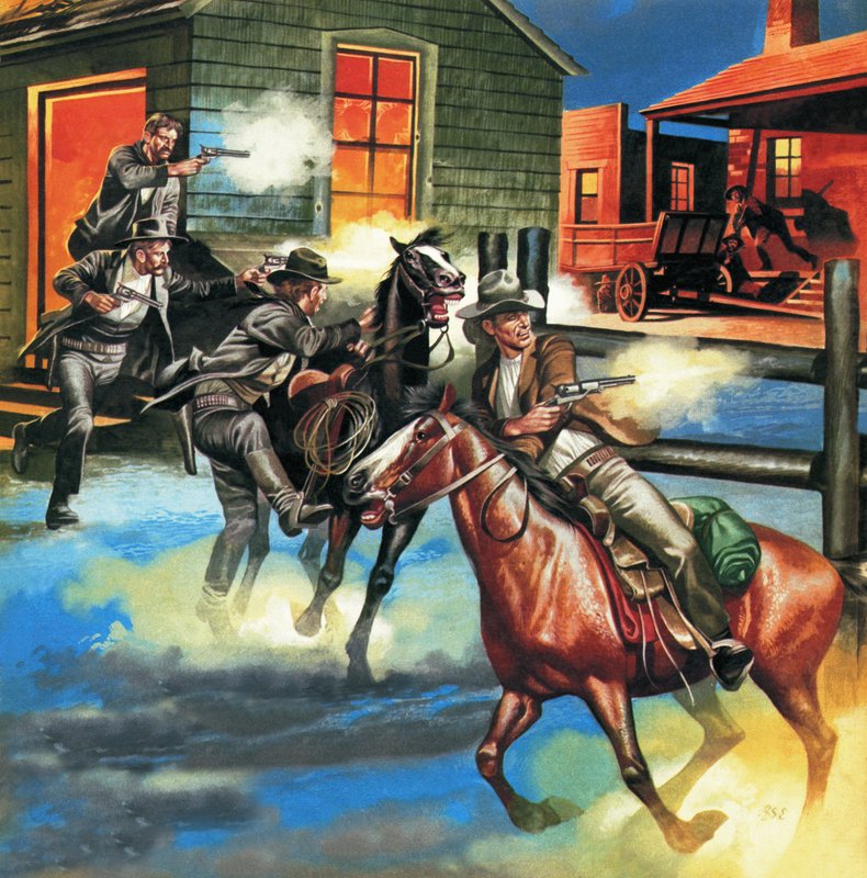 Billy the Kid - o infame pistoleiro de Ron Embleton