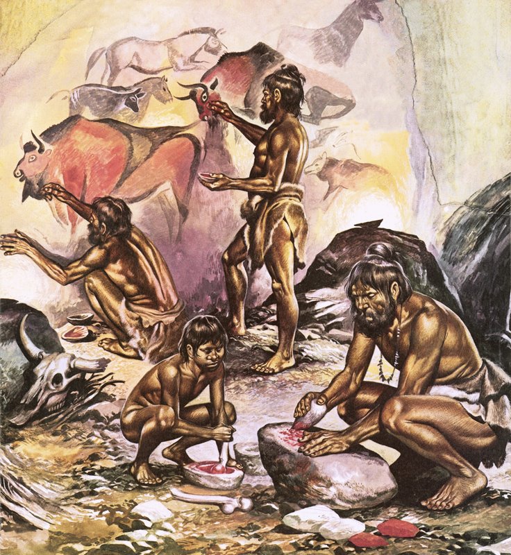 Artistas das cavernas de Ron Embleton