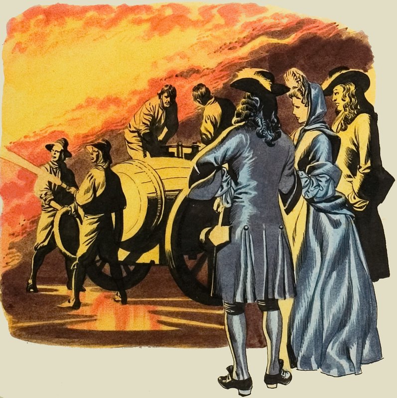 Grande Incêndio de Londres de Ron Embleton