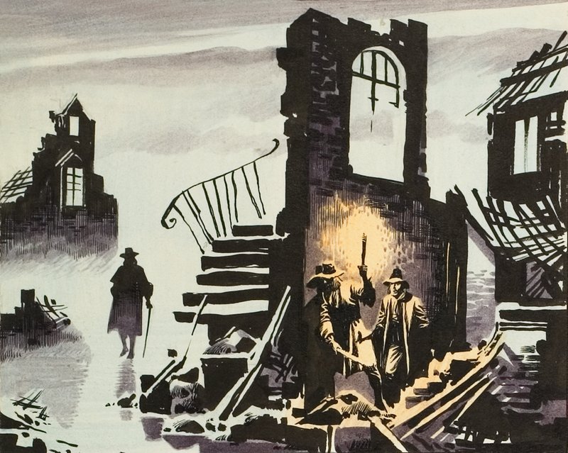 Grande Incêndio de Londres de Ron Embleton