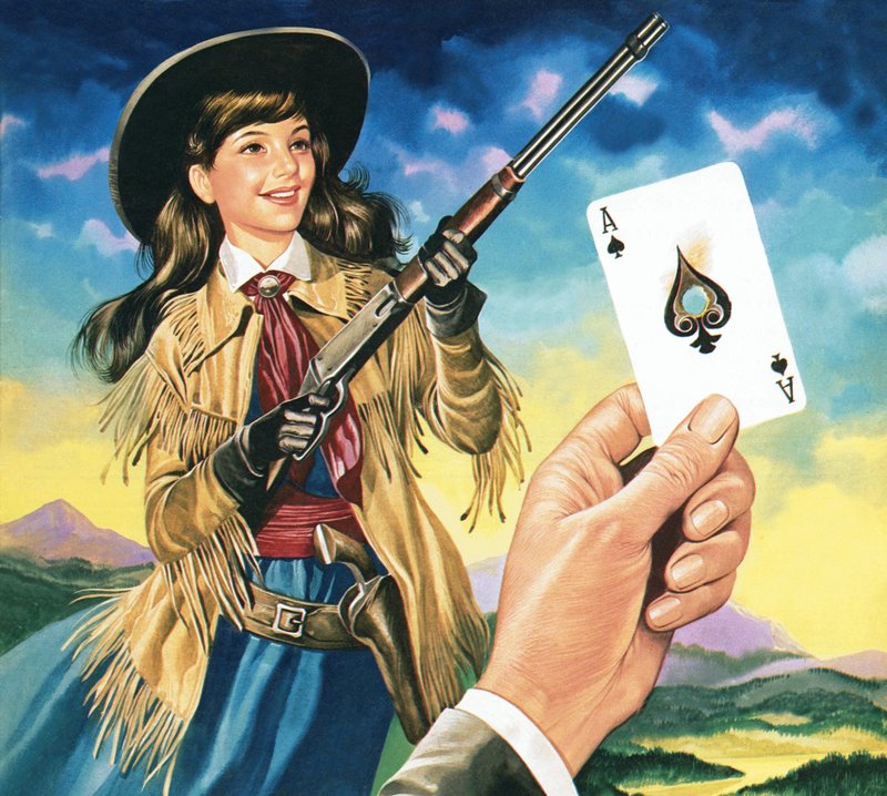 Miss Annie Oakley de Ron Embleton