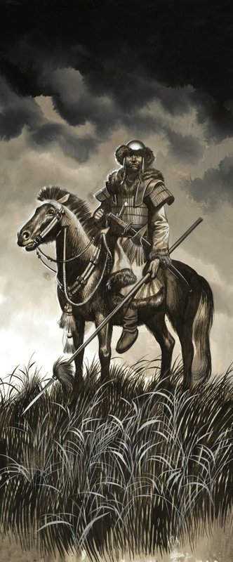 Guerreiro mongol de Ron Embleton