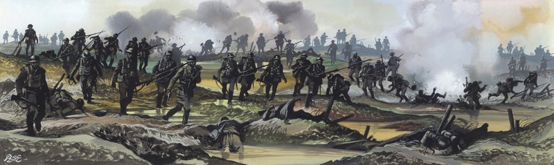 A Batalha de Somme de Ron Embleton
