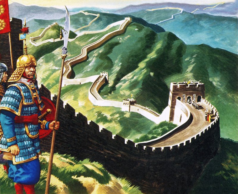 A Grande Muralha da China de Ron Embleton