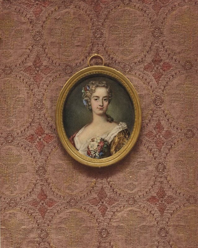 Retrato de uma senhora desconhecida de Rosalba Giovanna Carriera