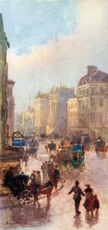 Oxford Street da esquina da Bond Street de Rose Maynard Barton