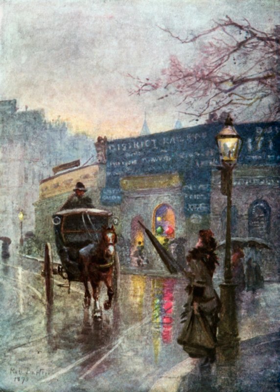 South Kensington Station de Rose Maynard Barton