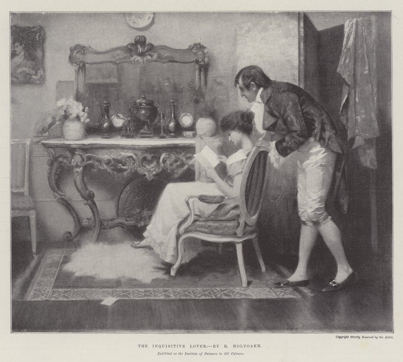 O amante inquisitivo de Rowland Holyoake