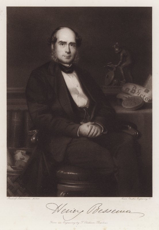 Henry Bessemer (litho) de Rudolf Lehmann