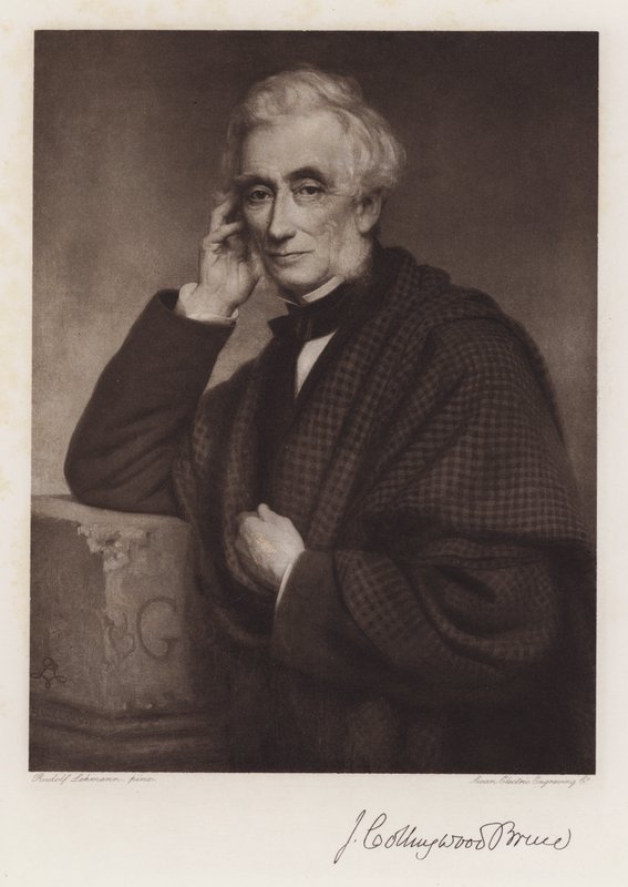 John Collingwood Bruce (litho) de Rudolf Lehmann