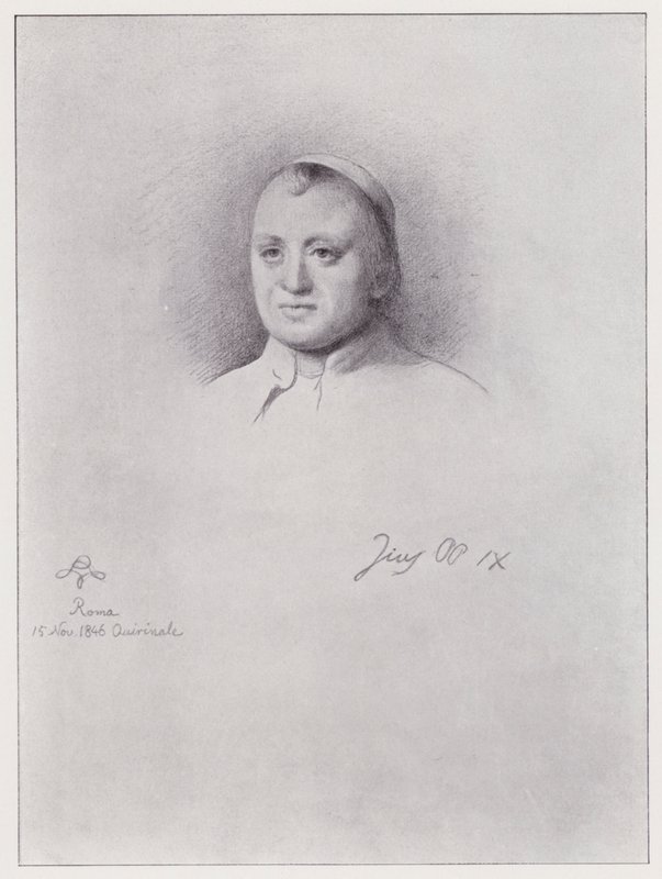 Papa Pio IX (litho) de Rudolf Lehmann