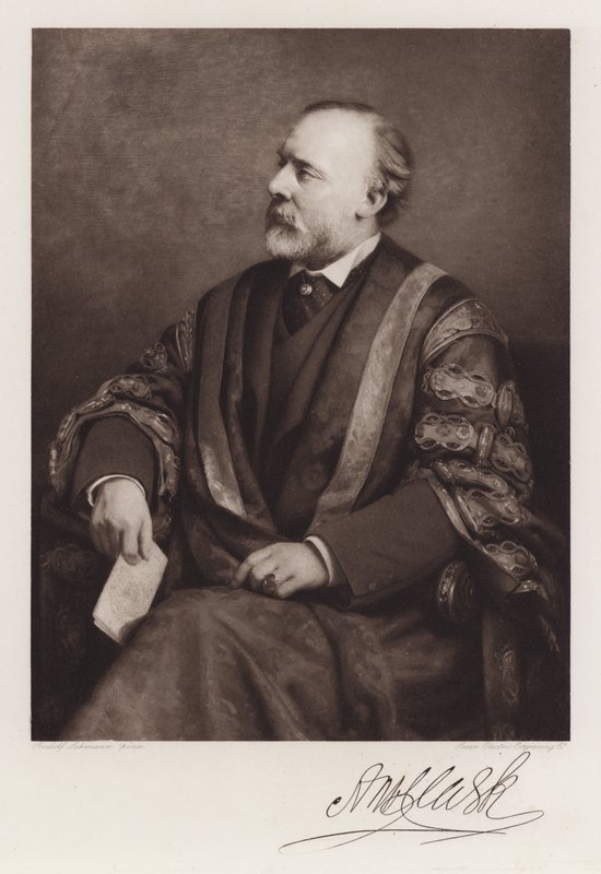 Sir Andrew Clark (litho) de Rudolf Lehmann