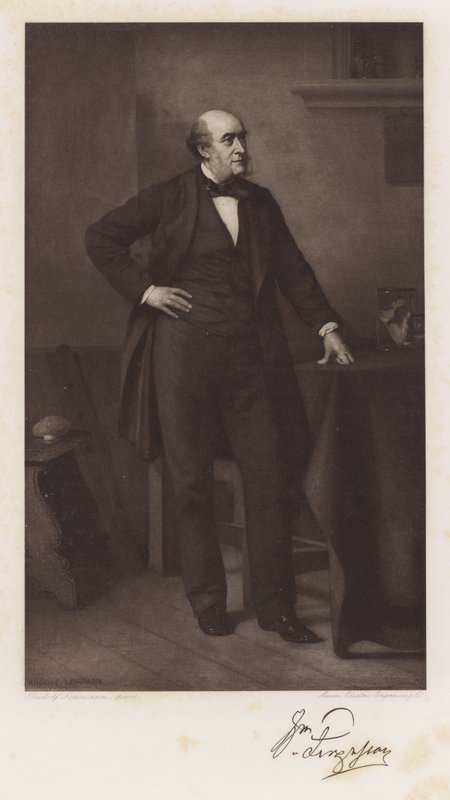 Sir William Fergusson (litho) de Rudolf Lehmann