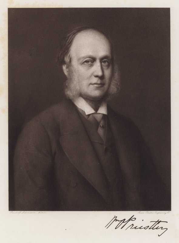 Sir William Priestley (litho) de Rudolf Lehmann
