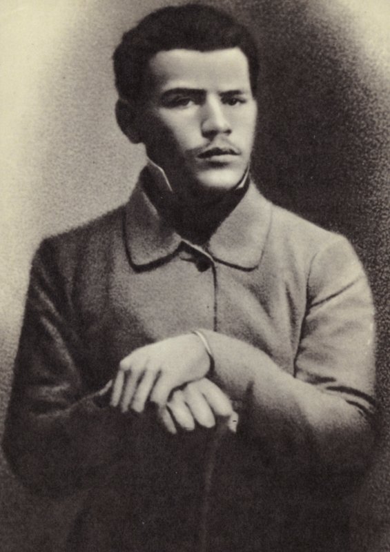 LN Tolstoi, Moscou, 1851 de Russian Photographer