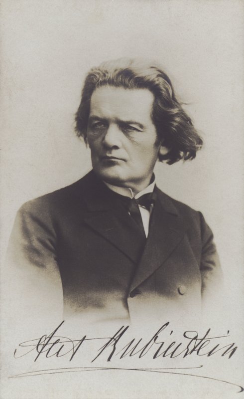 Anton Rubinstein, compositor, maestro e pianista russo (foto a p/b) de Russian Photographer (after)