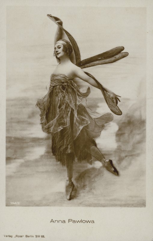 Anna Pavlova, prima bailarina russa (foto a p/b) de Russian Photographer