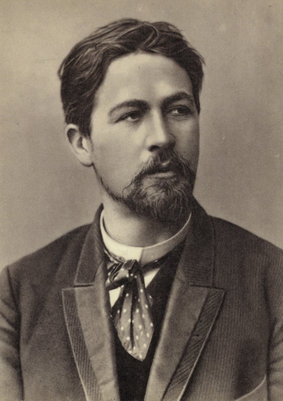 Anton Chekhov (1860-1904), dramaturgo russo e escritor de contos, 1893 de Russian Photographer
