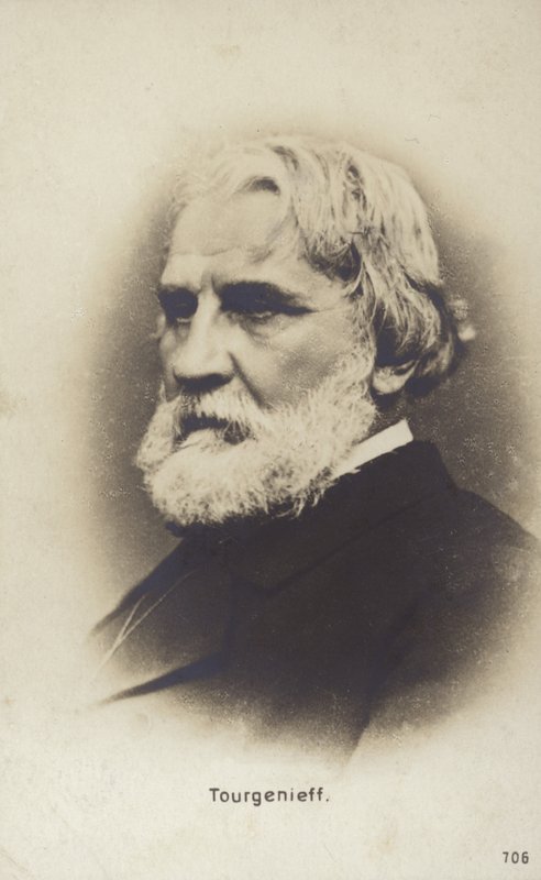 Ivan Turgenev, romancista russo, escritor de contos e dramaturgo de Russian Photographer