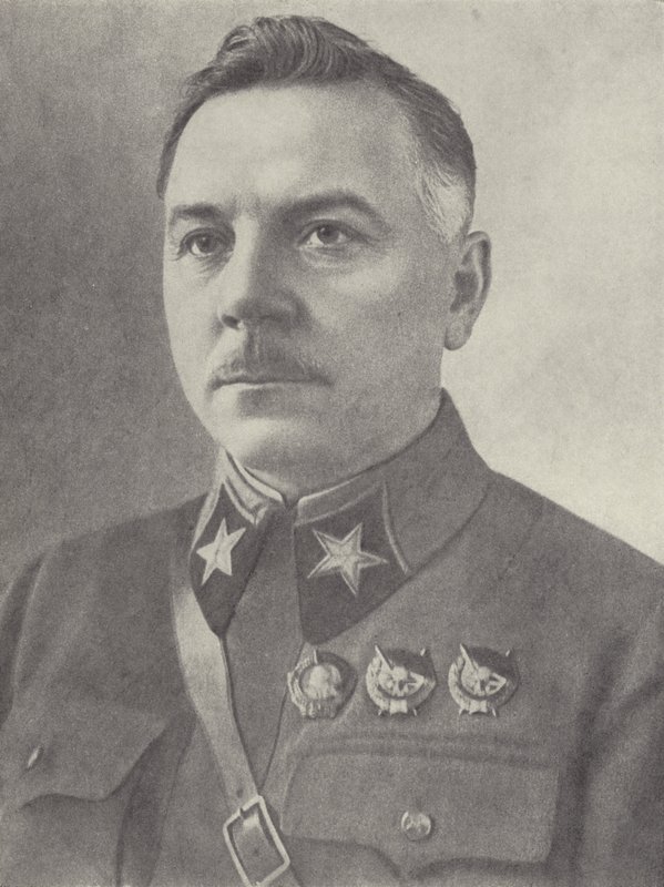 Kliment Voroshilov, general soviético e político de Russian Photographer