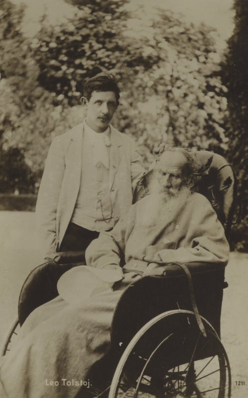 Leo Tolstoi, romancista russo de Russian Photographer